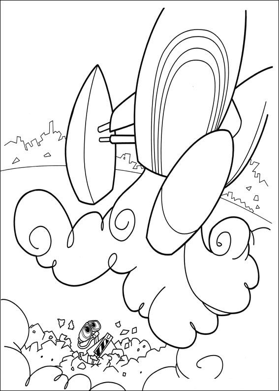 Kids-n-fun.com | 59 coloring pages of Wall e